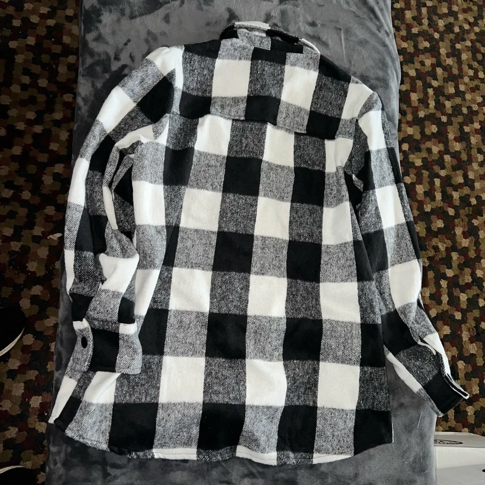 Princess Polly Analee Jacket in Black/White Size L/XL New with tag - Picture 9 of 10